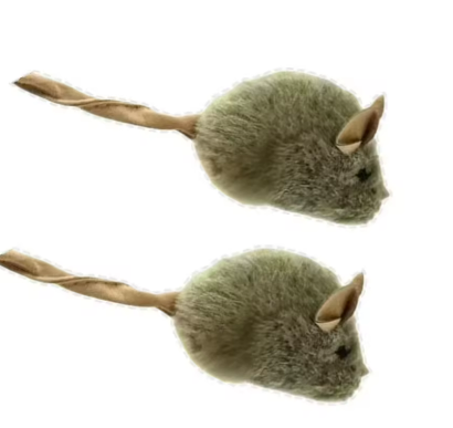 Kwispelwinkel | Pluche Muisspeeltje met Geluid voor Katten