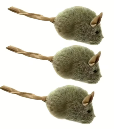 Kwispelwinkel | Pluche Muisspeeltje met Geluid voor Katten