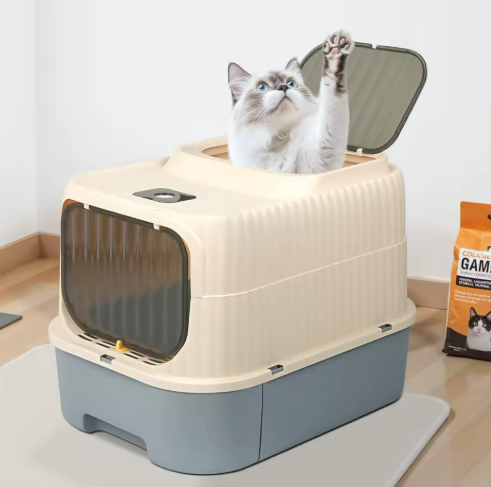 Kwispel-winkel | Gesloten Kattenbak met UV-Sterilisatie, Geurbestrijding en Lade