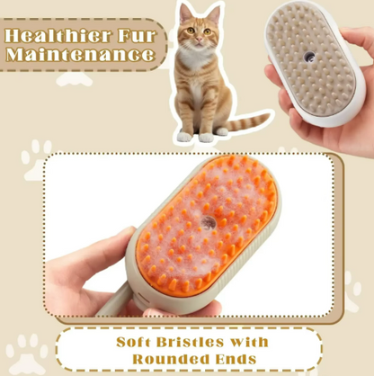 Kwispel-winkel | Elektrische Verzorgingsborstel met Sprayfunctie voor Katten en Honden