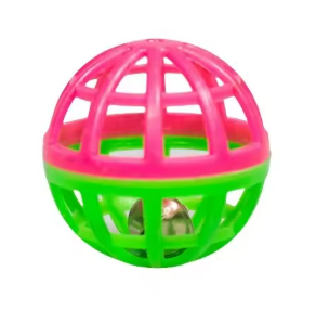 Kwispelwinkel | Kleurrijke Speelbal met Belletje voor Katten
