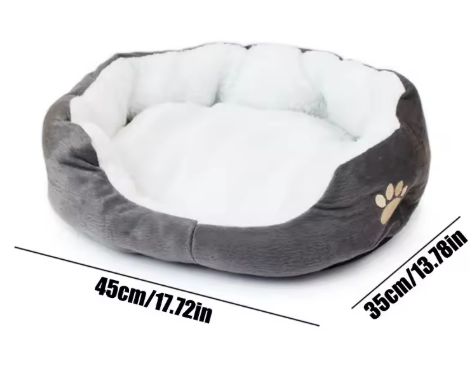 Kwispelwinkel | Zacht Lamswol Huisdierenbed voor Kleine Honden