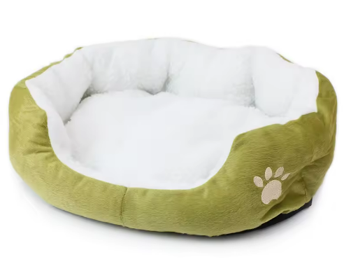 Kwispelwinkel | Zacht Lamswol Huisdierenbed voor Kleine Honden