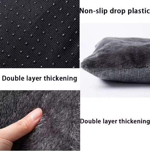 Kwispelwinkel | Warm Kattenhuis van Arctic Fleece met Handvat